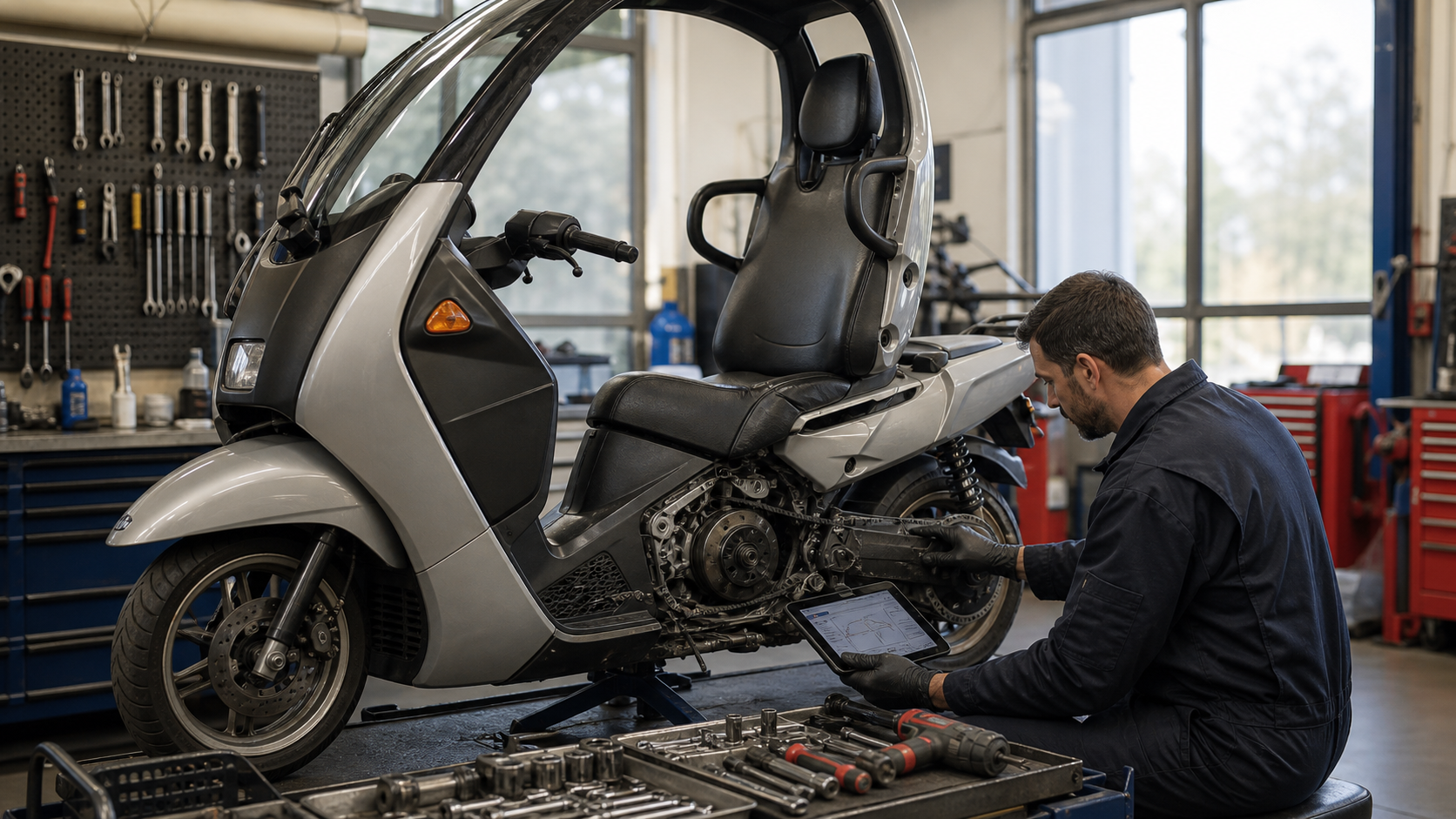 bmw c1 tuning realistic workshop inspection