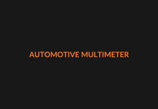 Automotive multimeter
