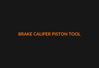 Brake caliper piston tool