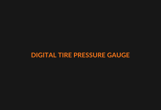 Digital tire pressure gauge
