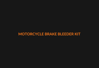 Motorcycle brake bleeder kit