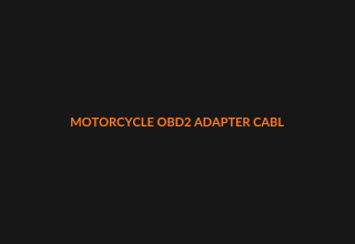 Motorcycle OBD2 adapter cable