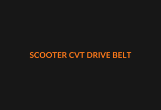 Scooter CVT drive belt