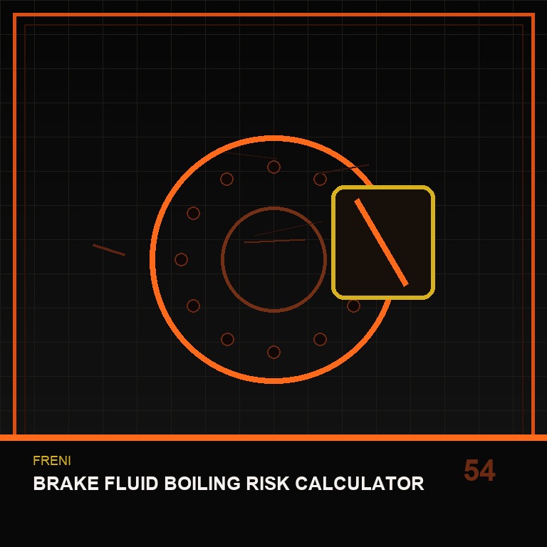 Brake Fluid Boiling Risk Calculator technical icon