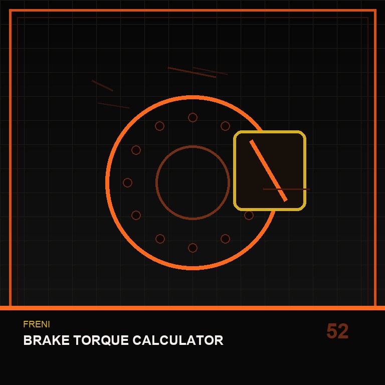 Brake Torque Calculator technical icon