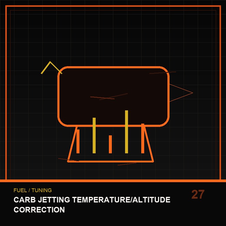 Carb Jetting Temperature/Altitude Correction technical icon