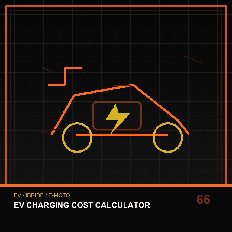 EV Charging Cost Calculator technical icon