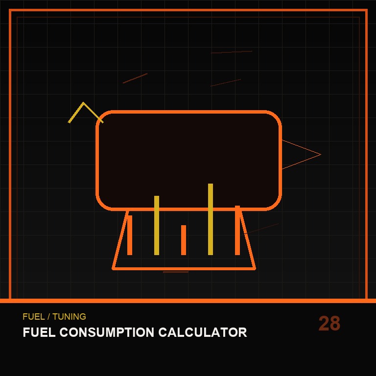 Fuel Consumption Calculator technical icon