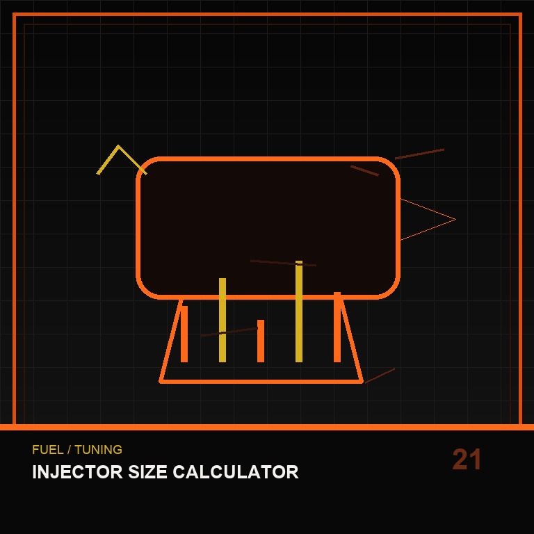 Injector Size Calculator technical icon