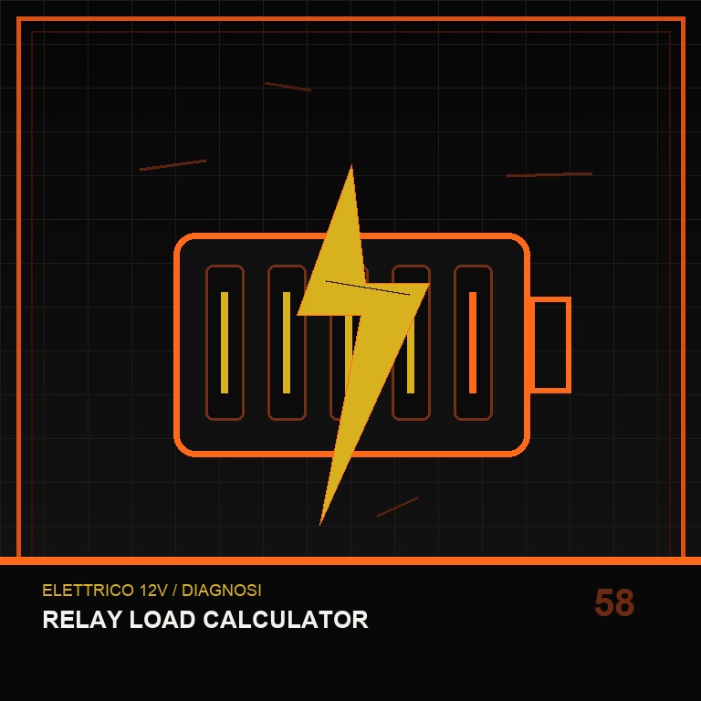 Relay Load Calculator technical icon