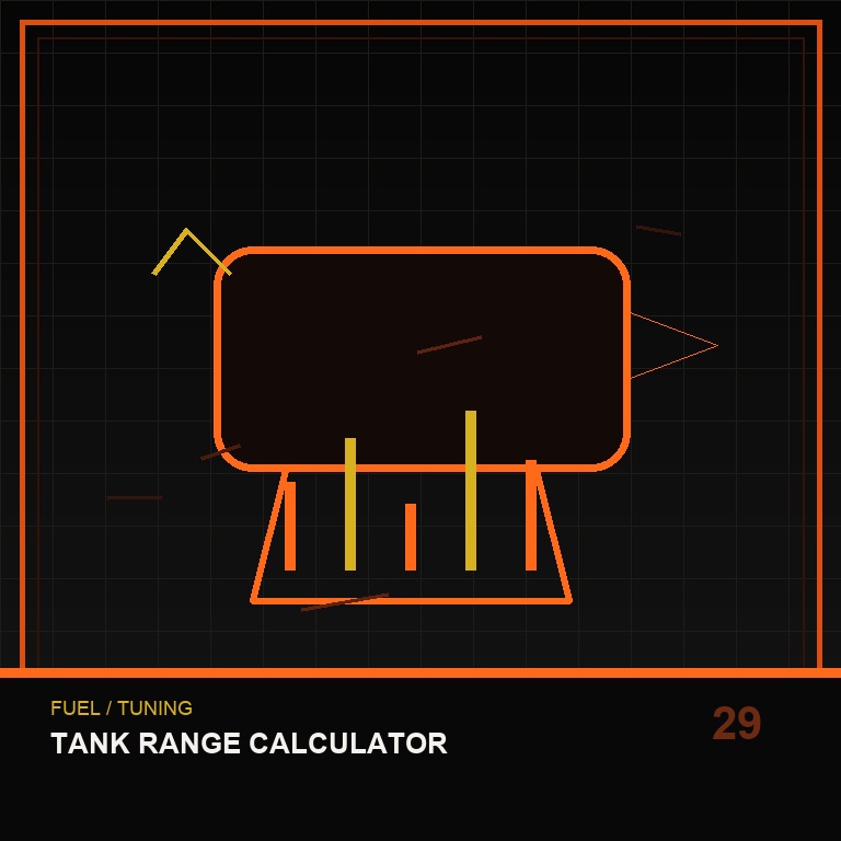 Tank Range Calculator technical icon