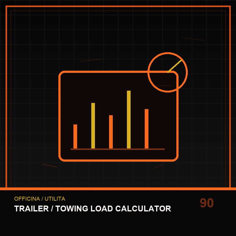 Trailer / Towing Load Calculator technical icon