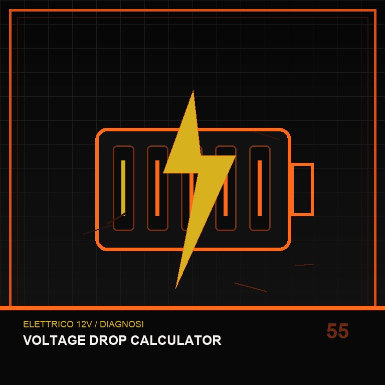 Voltage Drop Calculator technical icon