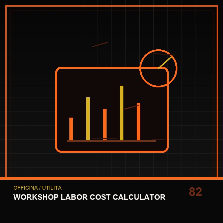Workshop Labor Cost Calculator technical icon